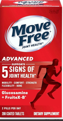 قرص گلوکوزامین همراه با کندرویتین کلسیم 1500mg موو فری Move Free Advanced