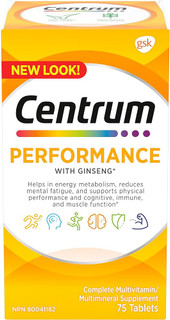 مولتی ویتامین سنتروم پرفورمنس Centrum Performance (۷۵عدد)