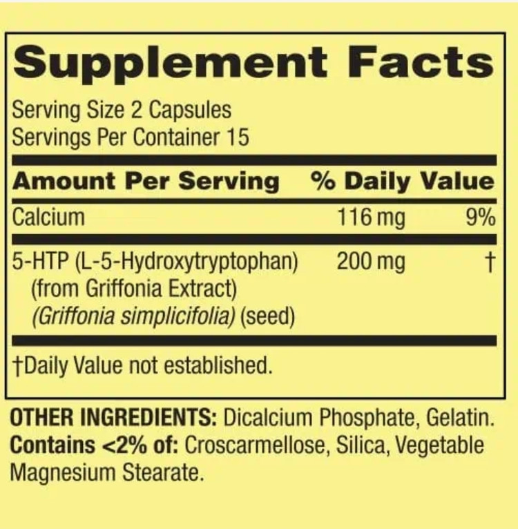 5htp اسپرینگ والی 30عدد