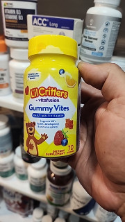 پاستیل مولتی ویتامین کودک L'il Critters (۷۰ عددی)