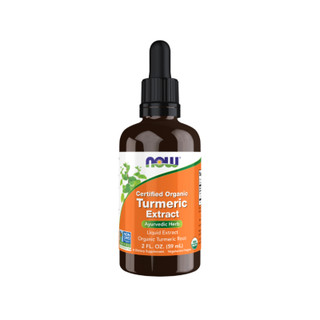 عصارهی مایع زردچوبه ارگانیک تِرمِریک اِکسترکت لیکوئید ناو فودز Now Foods Turmeric Extract Liquid Organic