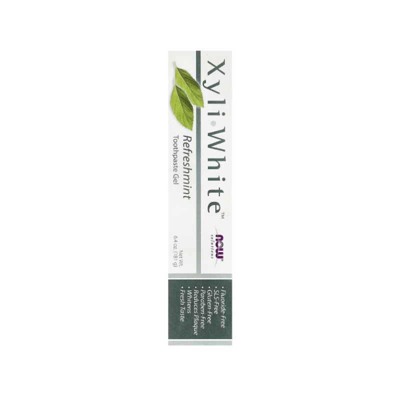 خمیردندان ژلی با نعناع زایلی‌وایت ری‌فِرِش‌مینت ناو فودز Now Foods XyliWhite Refreshmint Toothpaste Gel