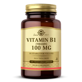 ویتامین Vitamin Thiamin B1 سولگار 100 میلی گرم 100 عددی