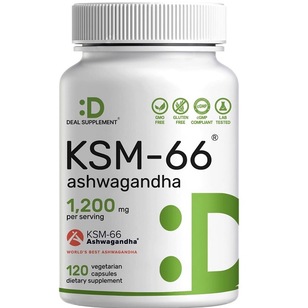 آشواگاندا KSM-66 دیل ساپلمنت DEAL SUPPLEMENT KSM66 Ashwagandha