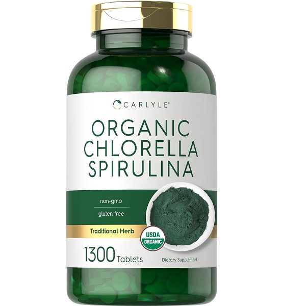اسپیرولینا کلرلا ارگانیک کارلایل Carlyle Organic Chlorella Spirulina