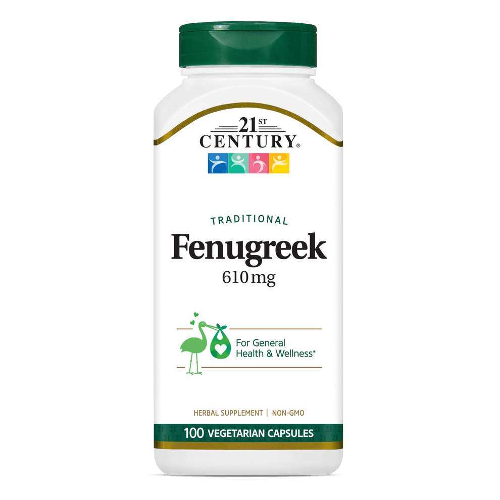 کپسول عصاره شنبلیله کاهش قند دیابت نوع 2 قرن 21 21Century Fenugreek Seed 610mg