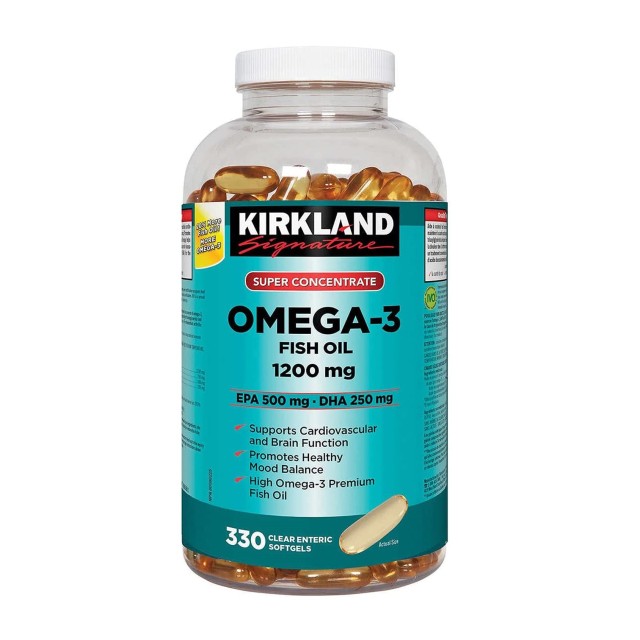 امگا 3 کرکلند 1200mg (330 عددی)  Kirkland Omega-3
