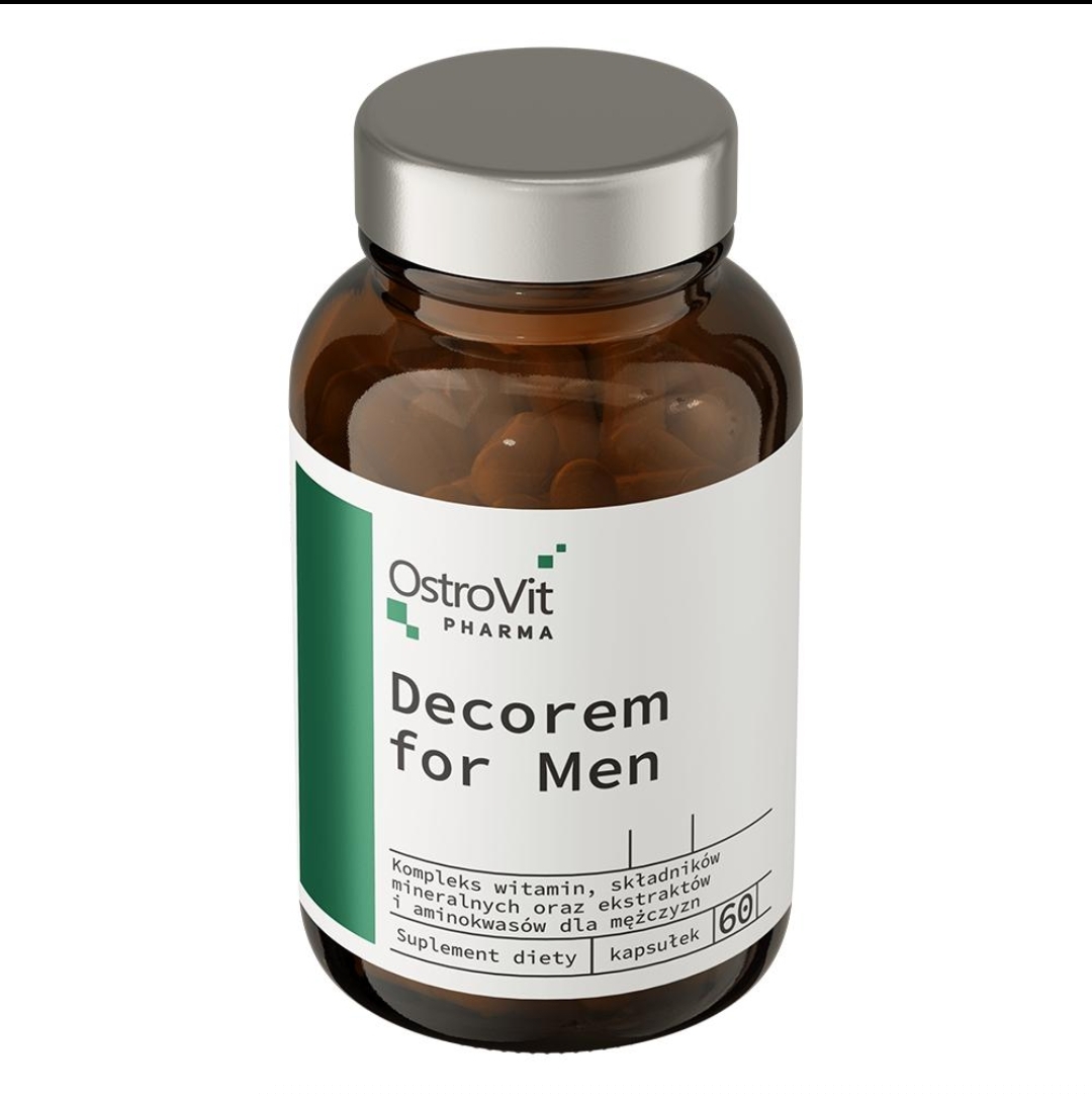 دی‌کورم فور من استروویت ۶۰ کپسول | OstroVit Pharma Decorem For Men