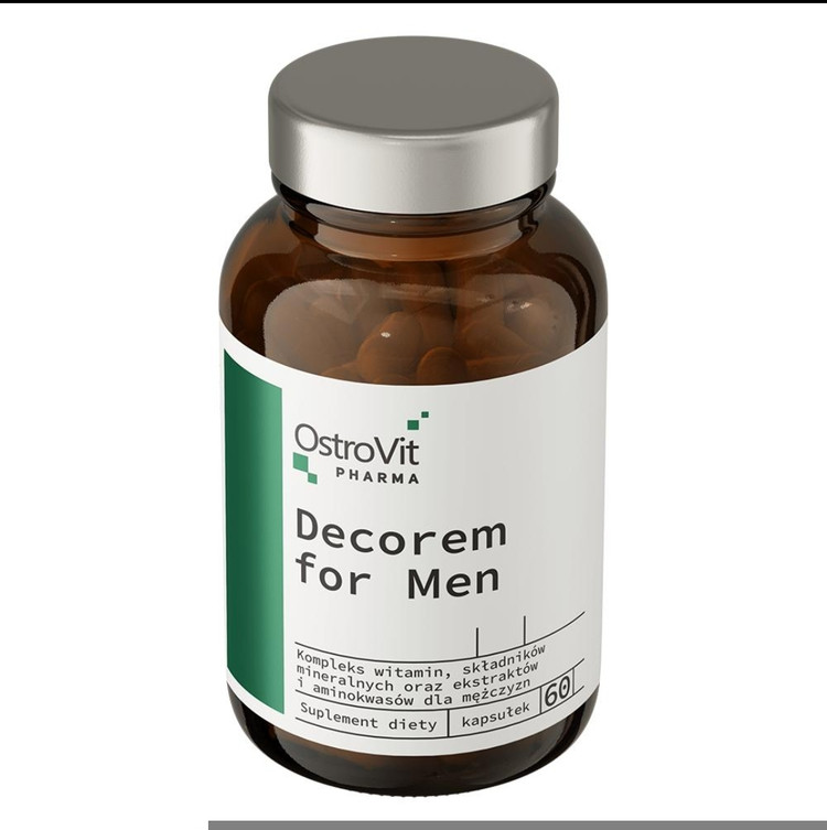 دیکورم فور من استروویت ۶۰ کپسول | OstroVit Pharma Decorem For Men