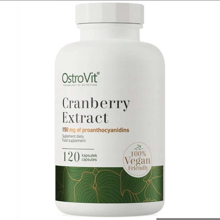 کرنبری اکستریت استروویت ۱۲۰ کپسول | OstroVit Cranberry Extract