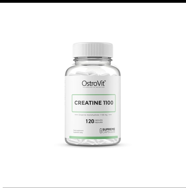 کراتین ۱۱۰۰ استروویت ۱۲۰ عددی | OstroVit Creatine 1100