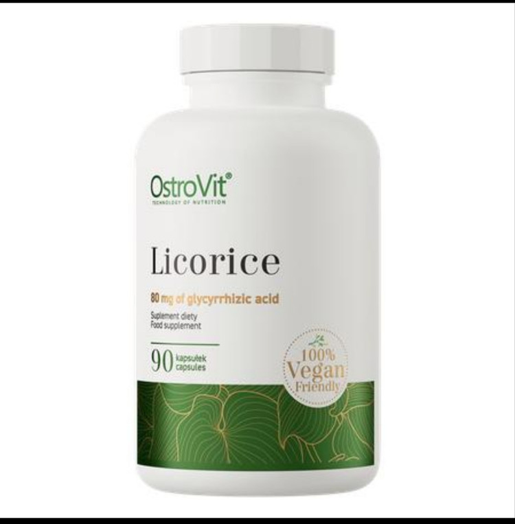 لیکوریس استروویت ۹۰ کپسول | OstroVit Licorice