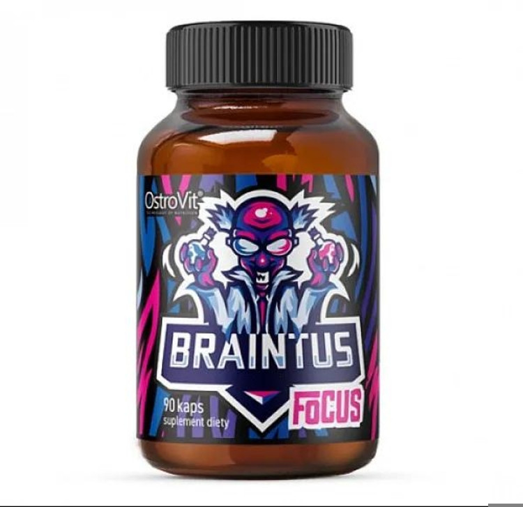 🧠 برینتوس فوکوس استروویت ۹۰ عددیOstroVit Braintus Focus