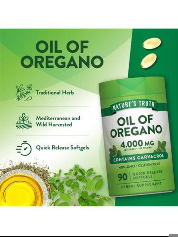 اویل آف اورگانو نیچر تروث |۹۰عددی Nature’s Truth Oil of Oregano