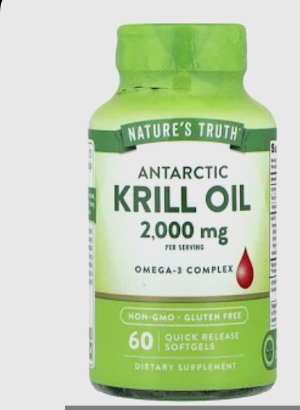 کریل اویل ۲۰۰۰ میلیگرم Nature’s Truth – ۶۰ عددیAntarctic Krill Oil 2000 mg