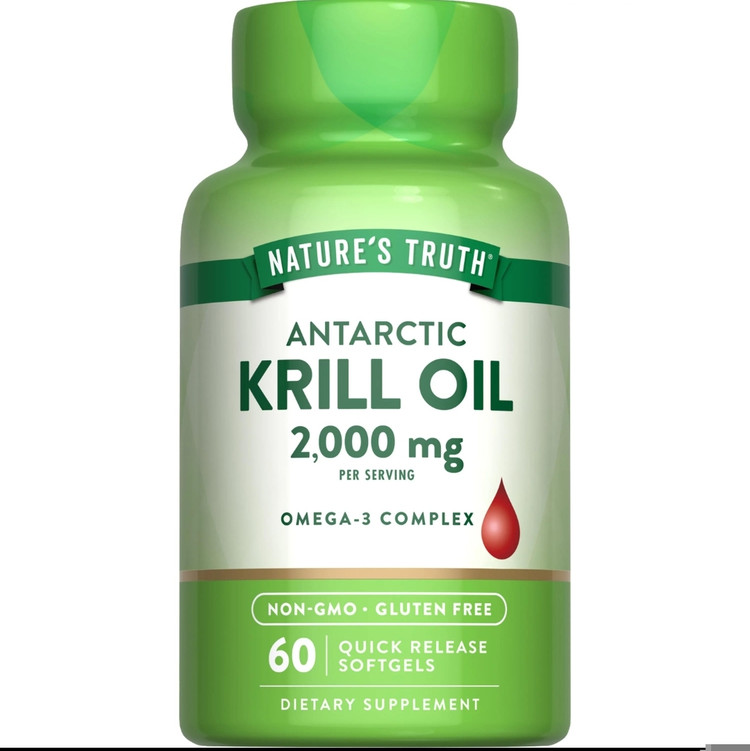 کریل اویل ۲۰۰۰ میلیگرم Nature’s Truth – ۶۰ عددیAntarctic Krill Oil 2000 mg
