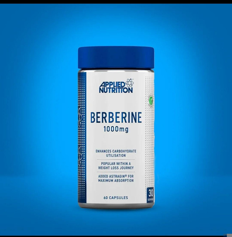 بربرین ۱۰۰۰ میلیگرم – Applied Nutrition | ۶۰ عددیBerberine