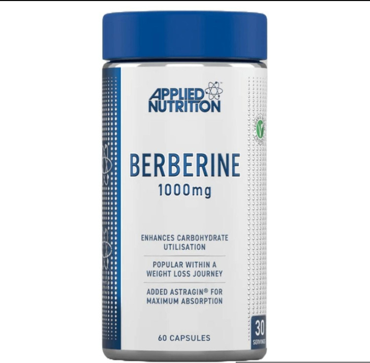 بربرین ۱۰۰۰ میلیگرم – Applied Nutrition | ۶۰ عددیBerberine