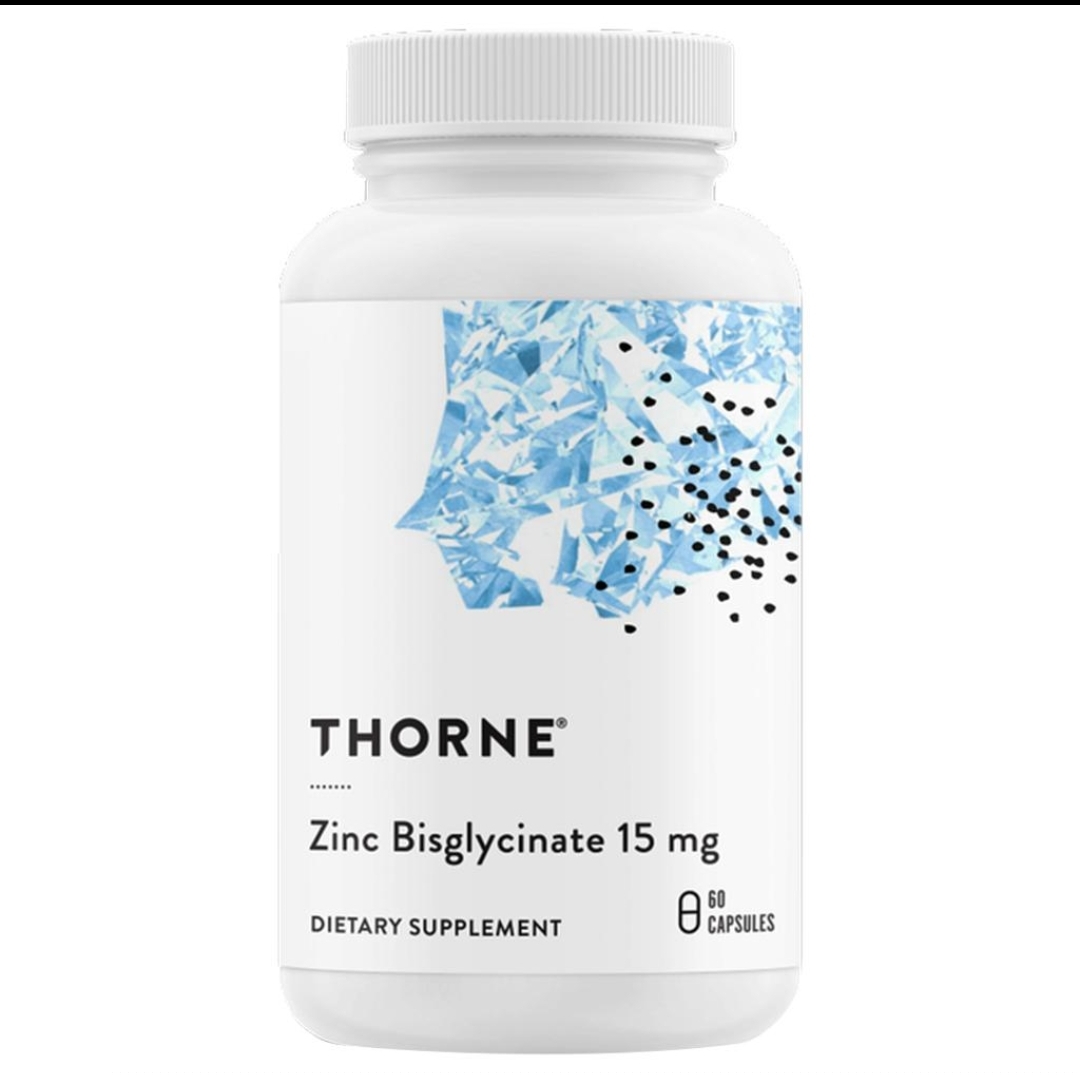زینک بیس‌گلیسینات Thorne – ۱۵ میلی‌گرمThorne Zinc Bisglycinate