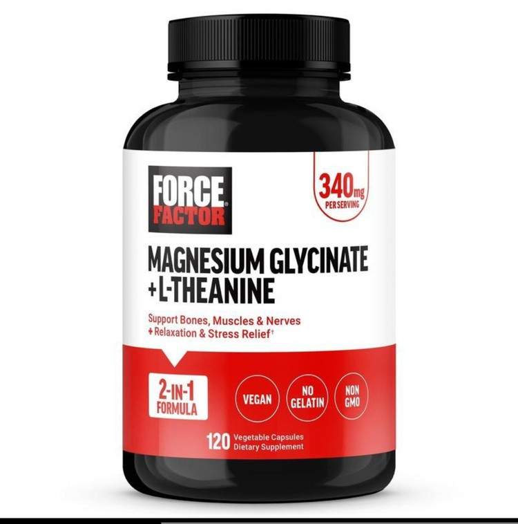 منیزیم + التئانین Force Factor — ۱۲۰ کپسولMagnesium + L-Theanine Force Factor