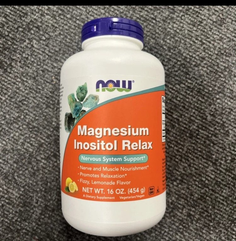منیزیم اینوزیتول ریلکس۴۵۴گرم NOW | Magnesium Inositol Relax