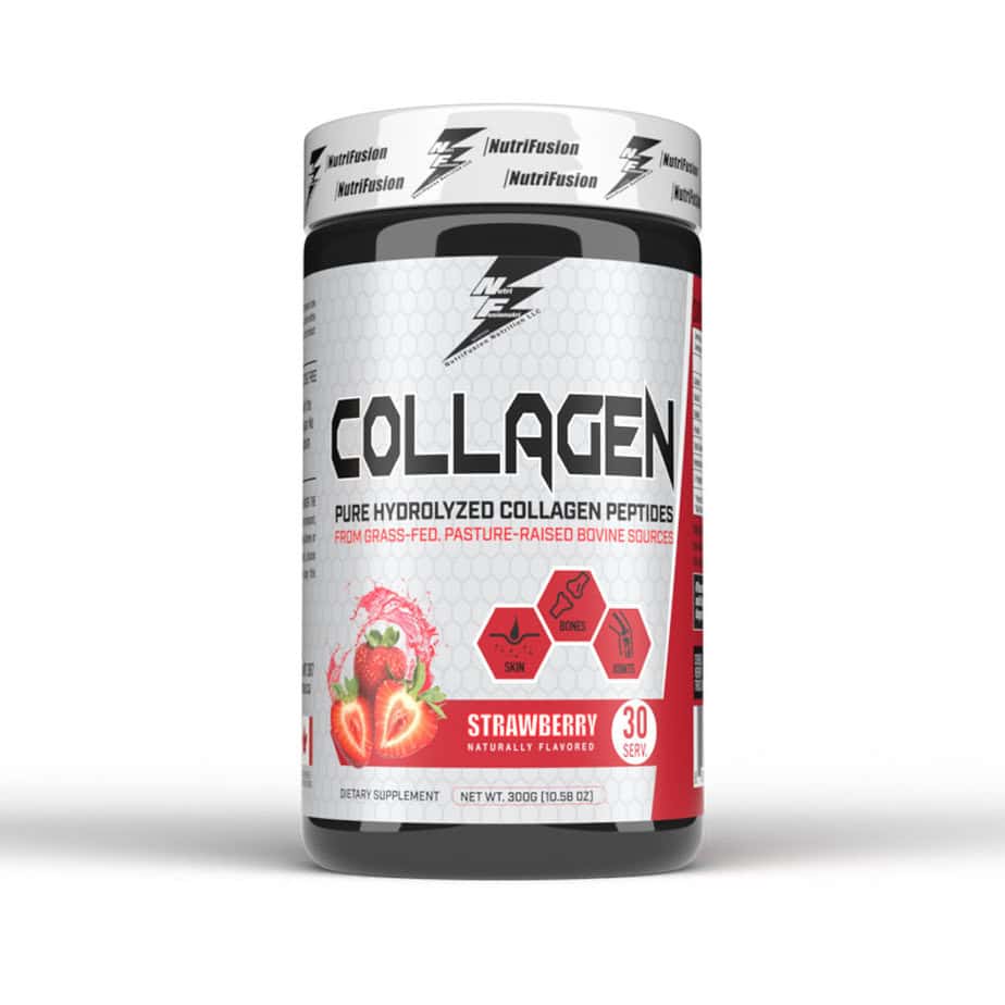 کلاژن نوتری‌فیوشن ۳۰سروینگ NutriFusion Collagen Strawberry
