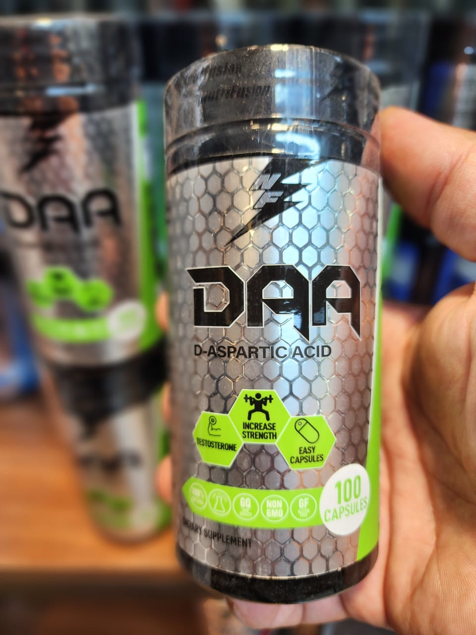 DAA دی‌آسپارتیک اسید نوتری‌فیوشن – ۱۰۰ کپسولDAA – D-Aspartic Acid