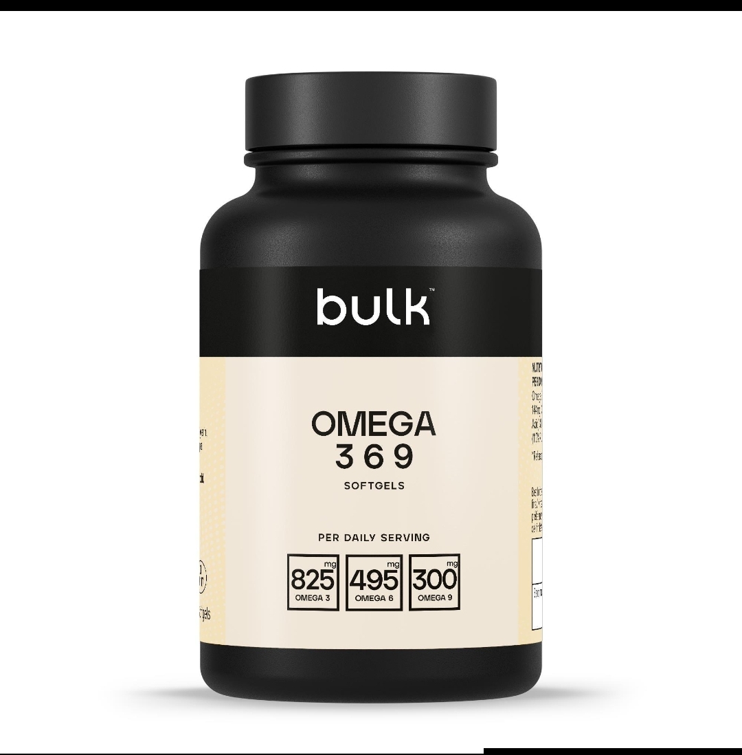 امگا 3 6 9 بولک – Bulk™ Omega 3 6 9 Softgels 1000mg