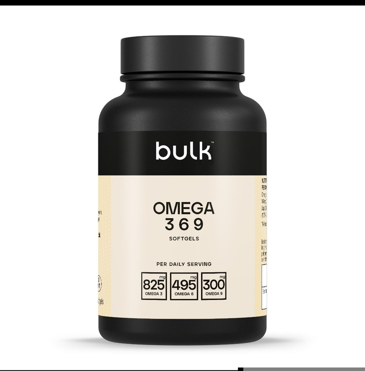 امگا 3 6 9 بولک – Bulk™ Omega 3 6 9 Softgels 1000mg