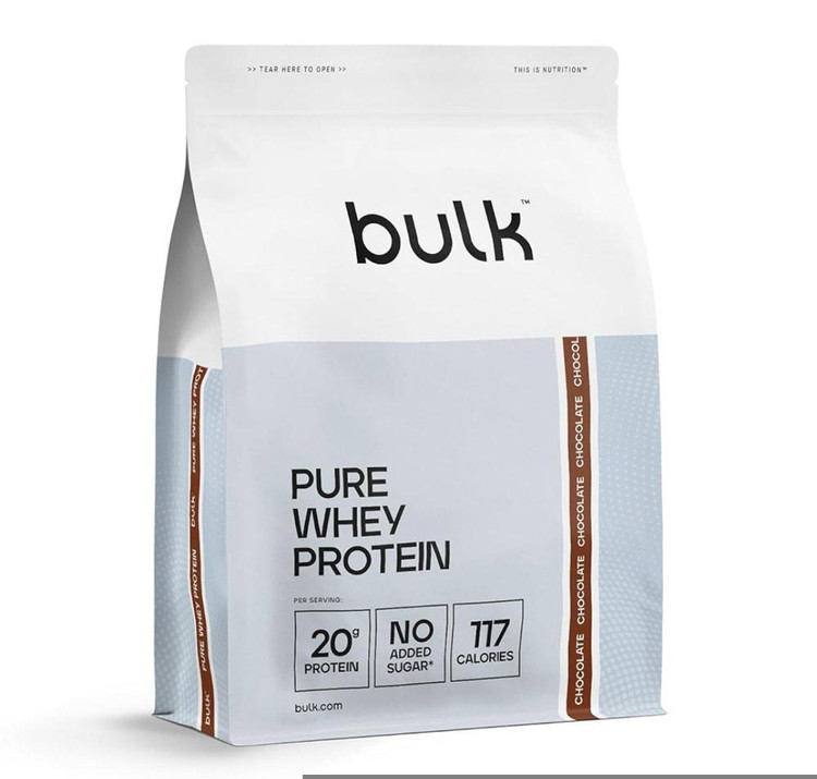 پروتئین وی طعم شکلاتی Bulk™ Pure Whey Protein