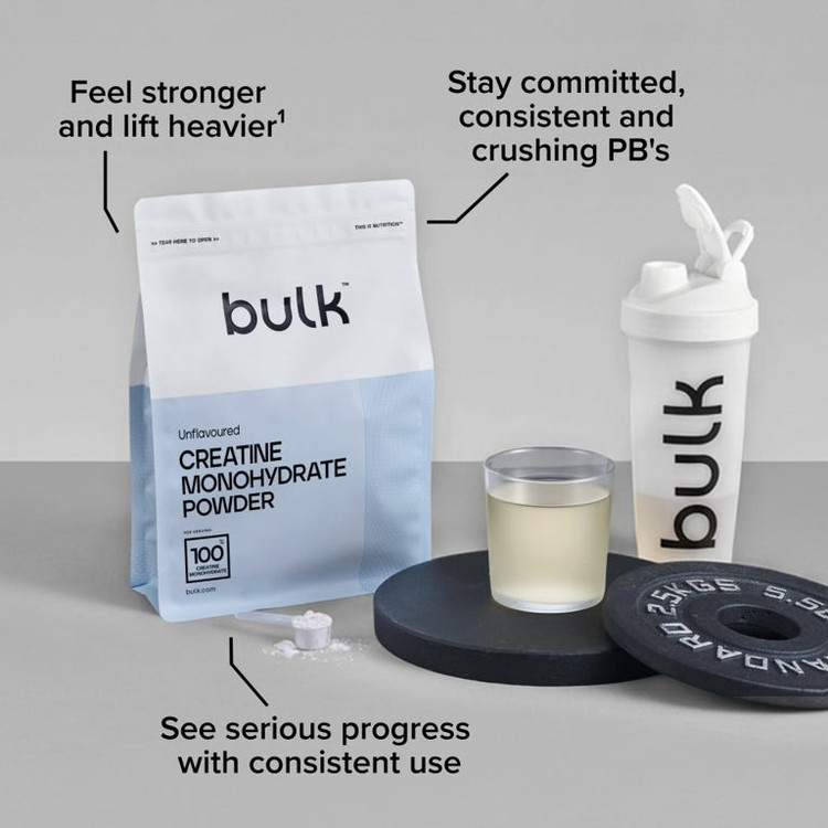 Bulk 100% Creatine Monohydrate پودر کراتین مونوهیدرات ۱۰۰٪ بولک