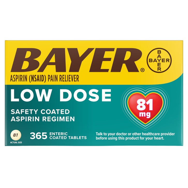 اسپرین ۳۶۵تایی💊 Bayer Aspirin 81 mg — 365 Tablets